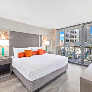 Renovated With View At Aqua Palms Waikiki Apartment