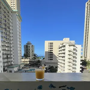Contemporary Ocean View - Heart Of Waikiki! Apartment